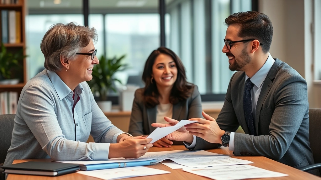 Academic advisor and doctoral candidate having a collaborative discussion at a desk with research documents, positive mentorship dynamic captured