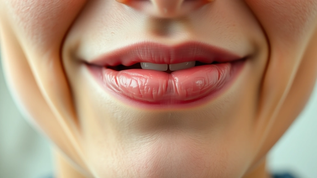 Close-up of a person's mouth and lips forming pronunciation shapes, demonstrating articulation techniques, soft natural lighting, educational demonstration style