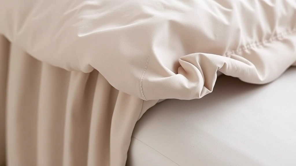 Close-up detail of duvet corners being tucked into a cover opening, showing proper alignment and tension of the fabric