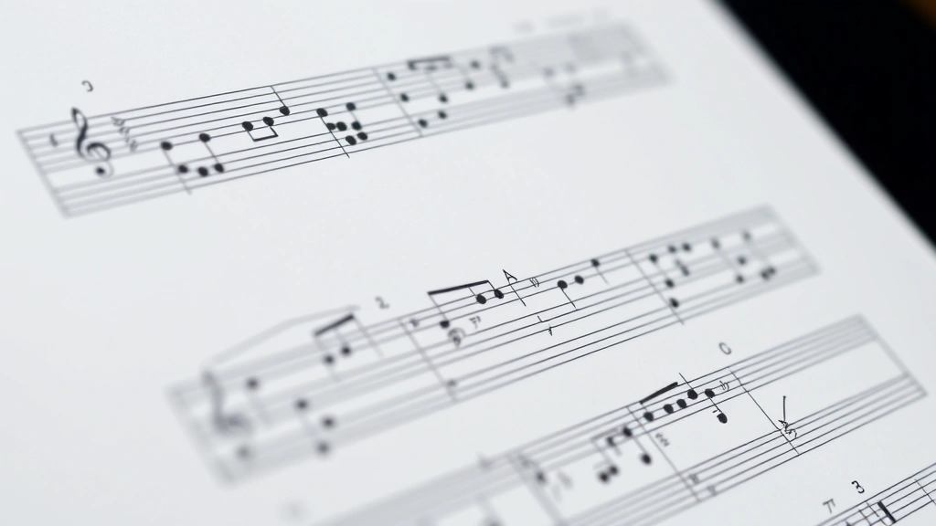 Detailed view of guitar tablature notation printed on white paper with pencil markings showing numbered frets and technique symbols