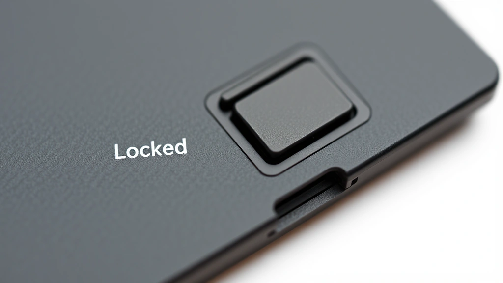 Detailed macro shot of an SD card with the physical write-protection switch visible on the side, showing both locked and unlocked positions