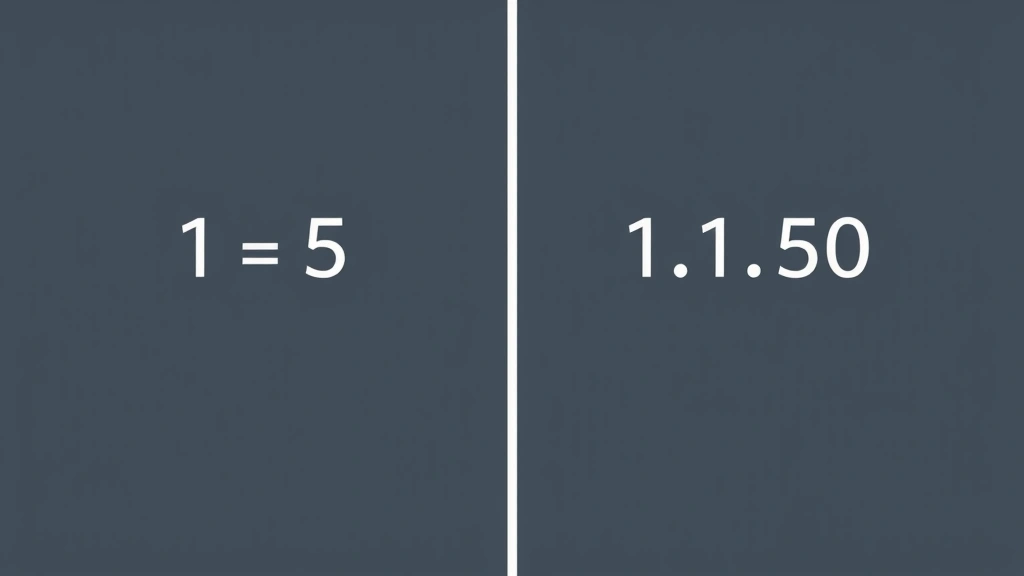 Split-screen visual showing fractions on left side and corresponding decimal values on right side, clean minimalist design with numbers