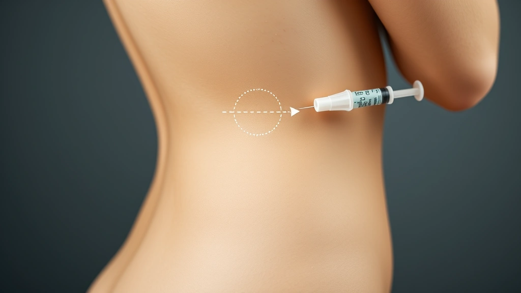 Close-up side view of proper tampon applicator positioning angle against anatomical reference, showing correct trajectory for comfortable insertion