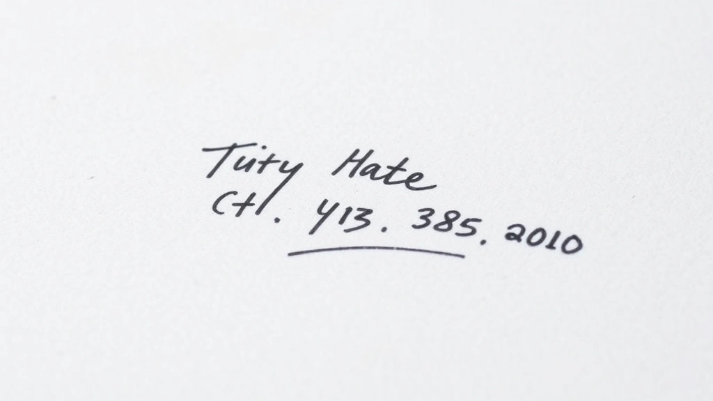 Detail shot of a completed envelope with clear, legible handwritten address showing city state and ZIP code on the final line, with proper margins maintained from envelope edges