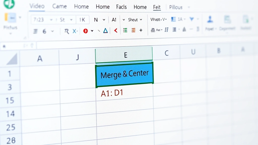 Merging Cells in Excel: Quick How-To Guide