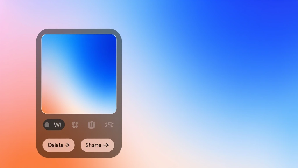 iPhone 16 screen displaying screenshot preview thumbnail in bottom-left corner with editing options menu visible, showing Delete, Save, Edit, and Share buttons, bright home screen background